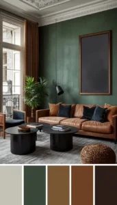 Choose rich earthy shades