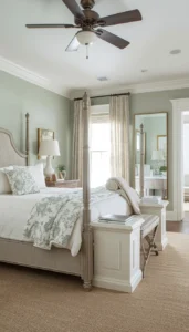 Choose soft color schemes