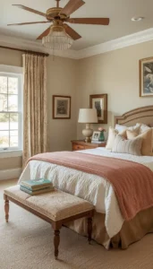 Choose soft color schemes