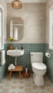 Choose textured or handmade style tiles