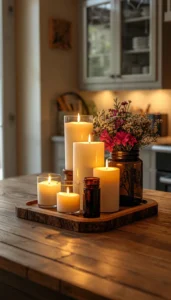 Choose unscented candles