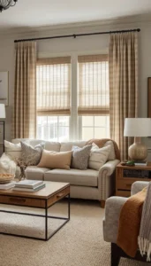 Choose warm neutral colors