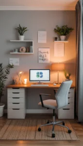 Choose warm neutral light