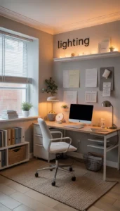 Choose warm neutral light tones