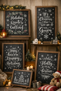 Christmas Chalkboard Quote Ideas