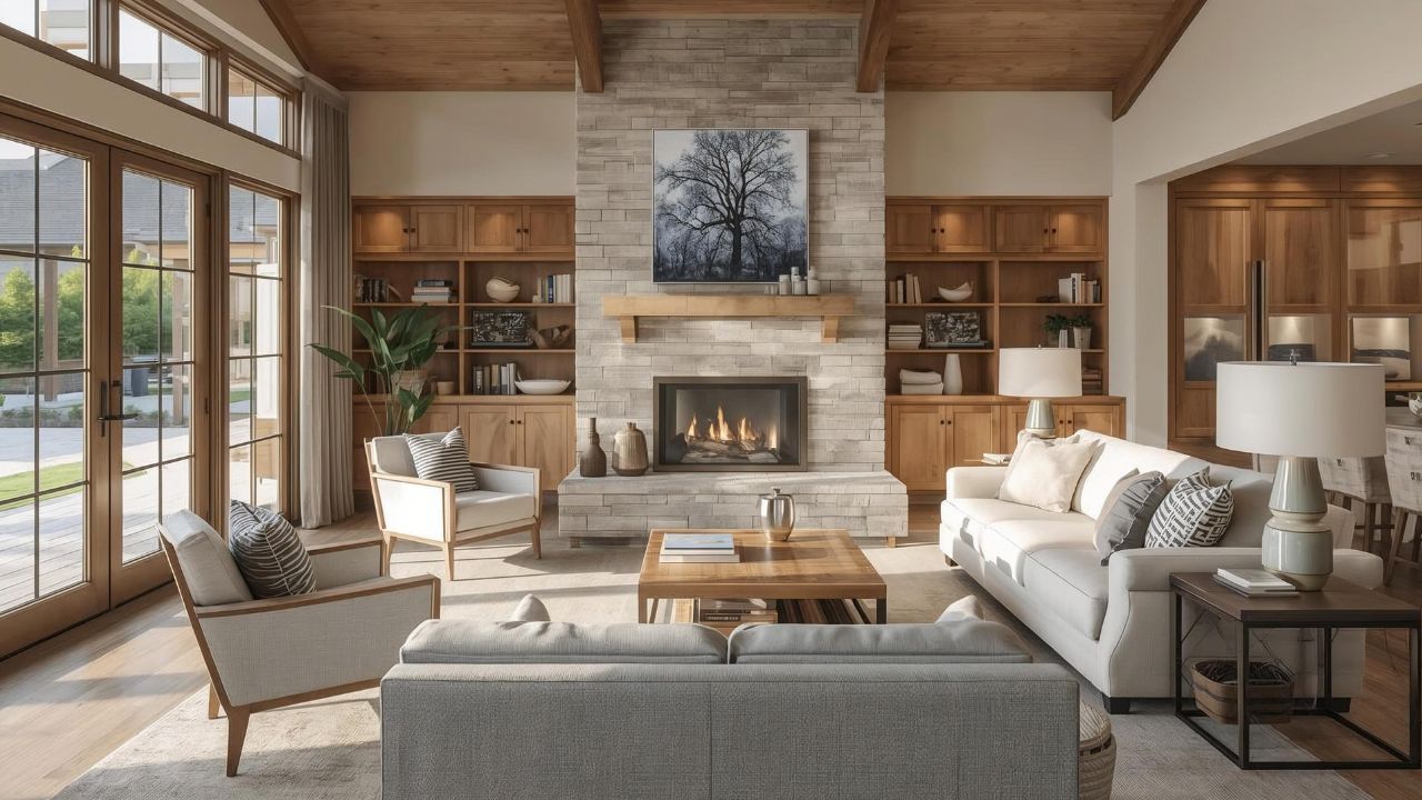 Cozy Modern Farmhouse Living Room