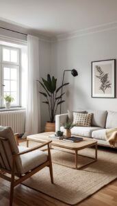 Cozy Scandinavian Seating Ideas