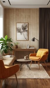 Cozy Seating and Comfort Elements