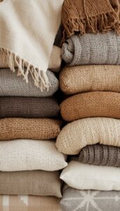 Cozy Textiles and Layered Fabrics