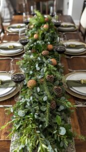 Create a Greenery Table Runner