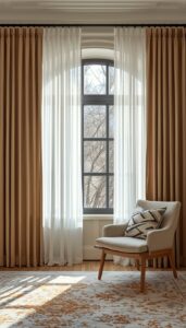 Curtains and Fabrics That Soften the Room