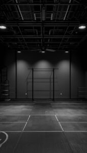 Dark Ceiling Design for a Studio Feel