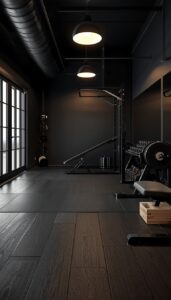 Dark Flooring That Supports Performance