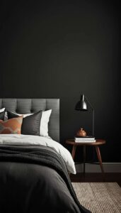 Dark Wall Colors for a Cozy Moody Bedroom