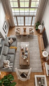 Define Areas With Furniture Placement