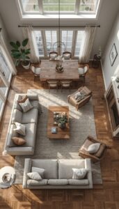 Define Areas With Furniture Placement