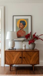 Display art intentionally