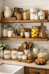 Display ceramic or glass containers