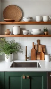 Display items sparingly