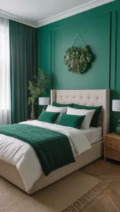 Emerald Green Accent Walls for a Bold Statement