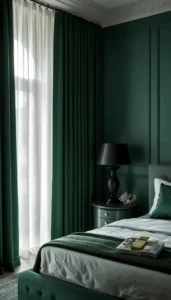 Emerald Green Curtains That Add Depth