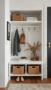 Entryway Storage Solutions for Small Apartments