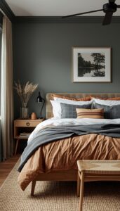 Everyday Cozy Moody Bedroom Styling