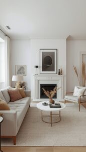 Everyday Cozy Scandinavian Living Room Styling
