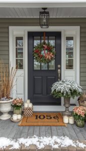 Everyday Winter Porch Decorating