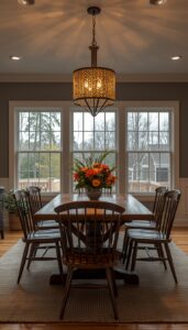 Farmhouse Lighting With Soft Glow