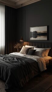 Feminine Lighting for a Dark Bedroom