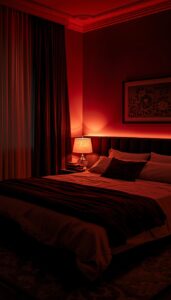 Feminine Lighting for a Dark Bedroom