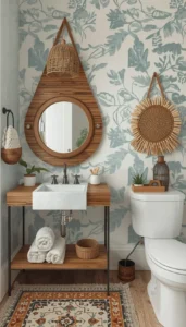 Fixtures and Hardware With Earthy Charm