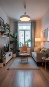 Float furniture when possible