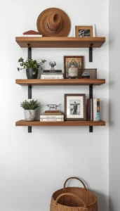 Floating Shelves for Style and Storage