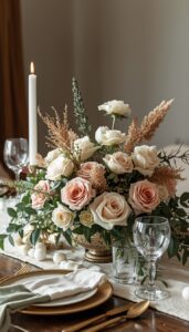 Floral and Botanical Winter Centerpieces