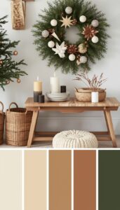 Focus on earthy neutrals