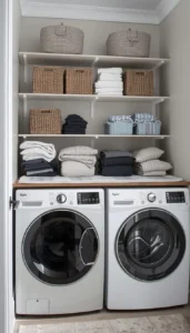 Folding Station for Easy Laundry Management