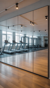 Go wall to wall with mirrors