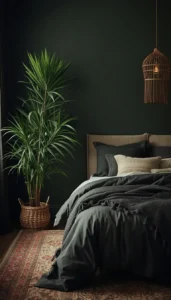 Greenery That Softens Dark Spaces