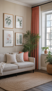 Hang curtains higher