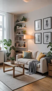 Hang decor vertically