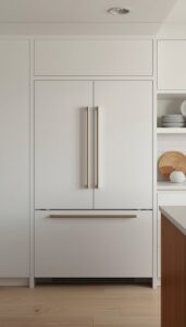 Hide Appliances Behind Cabinet Doors