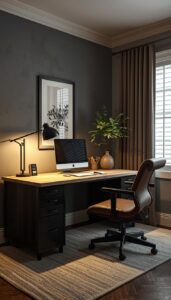 Highlight the Desk Area