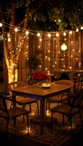 Include string or accent lights