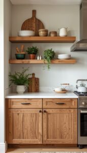 Incorporate Open Shelving