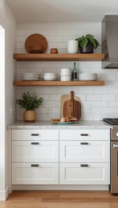 Incorporate Open Shelving