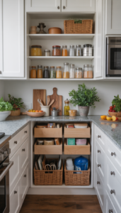 Incorporate Pantry Storage