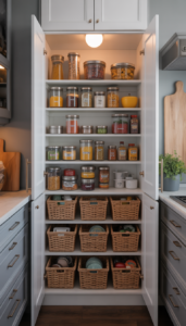Incorporate Pantry Storage
