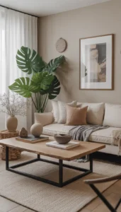 Incorporate stone or ceramic decor